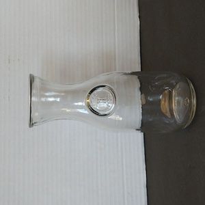 VGUC. Small craft decanter clear glass.